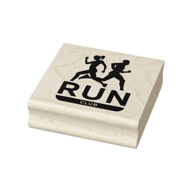 Run Club Rubber Stamp (Stamp)