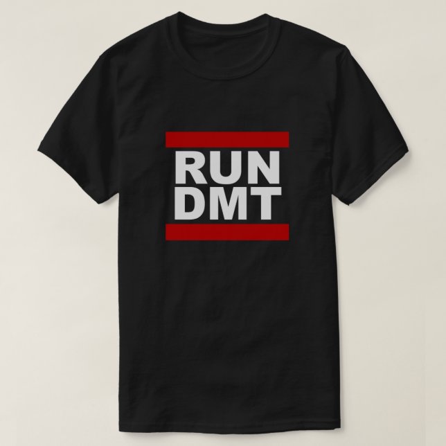 RUN DMT Fitted T-Shirt (Design Front)