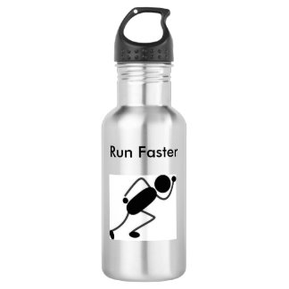 Run Faster Water Bottle