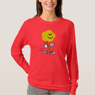 Run Florist Run Running Flower T-Shirt
