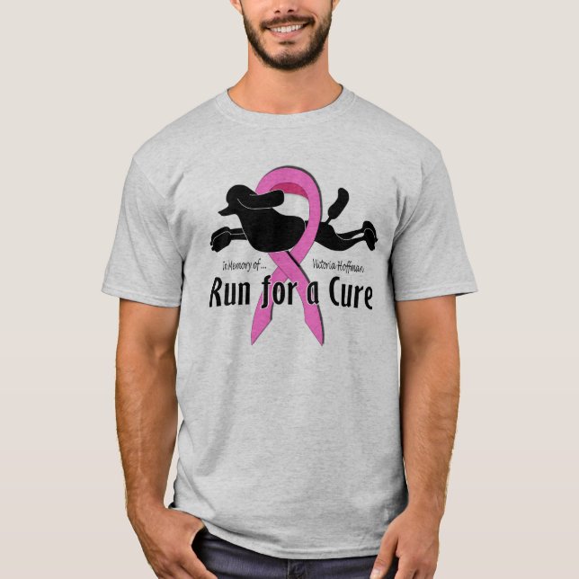 Run for a Cure Men's T-Shirt (Front)