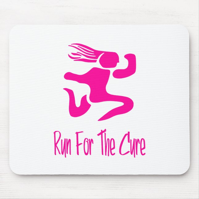 Run For The Cure Mousepad (Front)