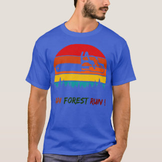 Run Forest Run Funny Gift For Lumberjacks Classic  T-Shirt