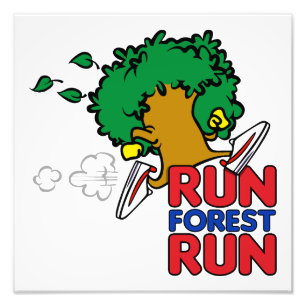 Run Forest Run Photo Print