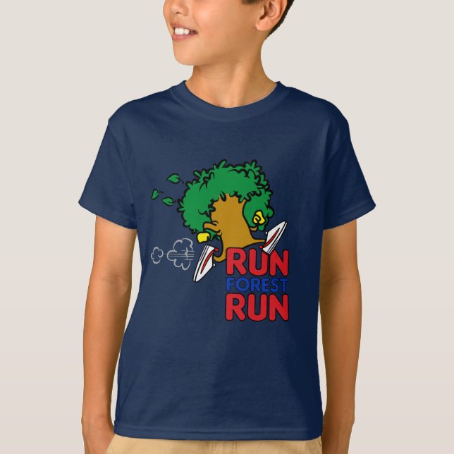 Run Forest Run T-Shirt (Front)
