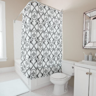 Run Forest Shower Curtain