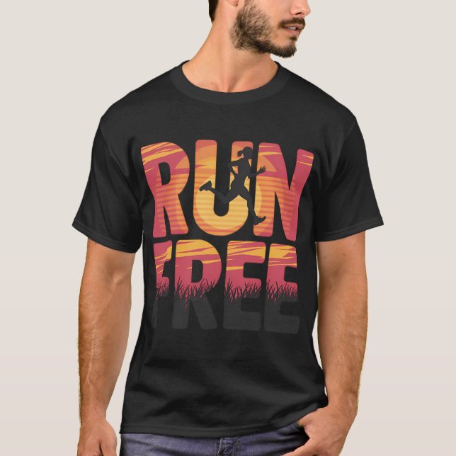Run Free T-Shirt (Front)