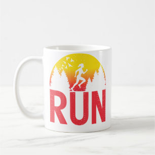 Run Funny Running Girls Runner Girl Athletics Endu Coffee Mug