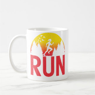 Run Funny Running Girls Runner Girl Athletics Endu Coffee Mug