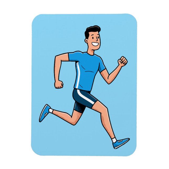 Run Gear – Inspirational Running Magnet (Vertical)