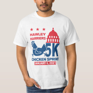 Run Hawley Run Capitol Chicken Sprint January 6 5K T-Shirt