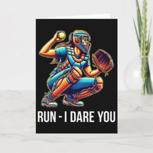 Run - I Dare You - Softll Catcher - Card