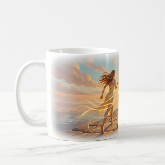 Run Into the Light Inspirational Mug (Left)