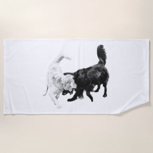 Run Into The Moment Beach Towel