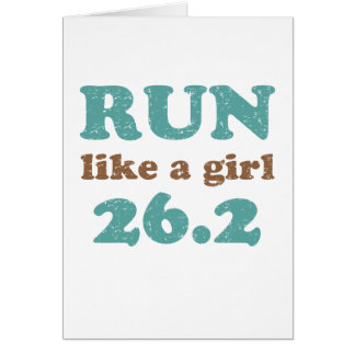 Run like a girl 26.2