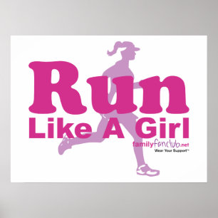 Run Like A Girl Poster