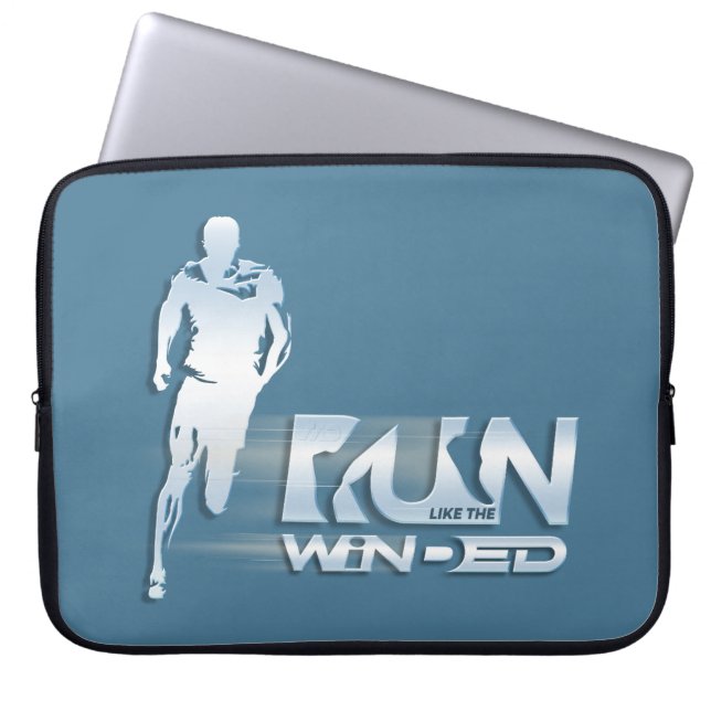 Run Like The Winded | Laptop Sleeve 15" (Front)