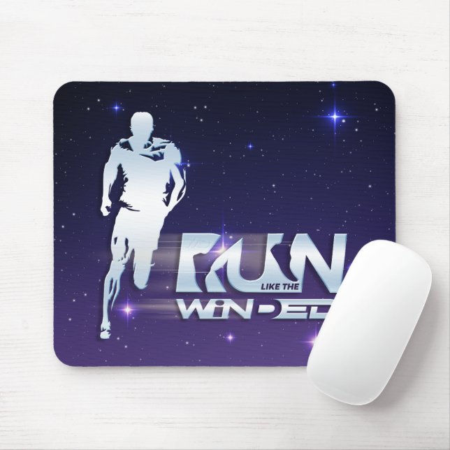 Run Like The Winded |  Mouse Pad (With Mouse)