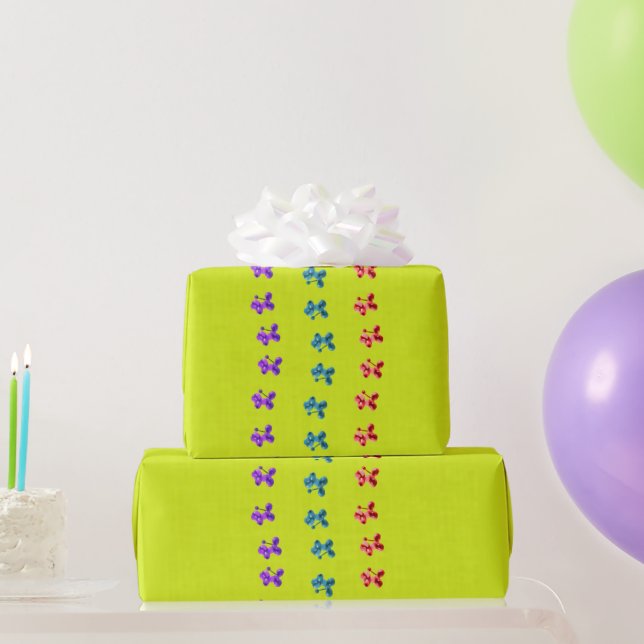 Run Little Doggies  Wrapping Paper (Party Gifts)