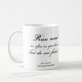 Run Mad Coffee Mug