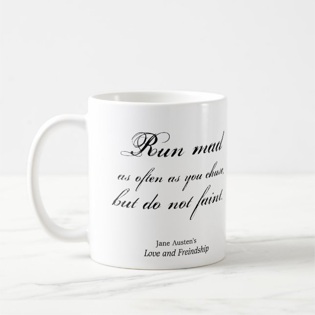 Run Mad Coffee Mug (Left)