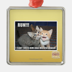 RUN!!! METAL TREE DECORATION