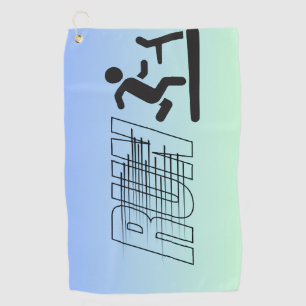 "Run" Motivational – Essential Fitness Golf Towel