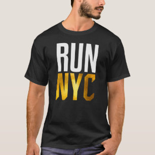Run NYC Marathon Runner T-Shirt