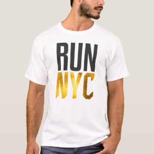 Run NYC Marathon Runner T-Shirt