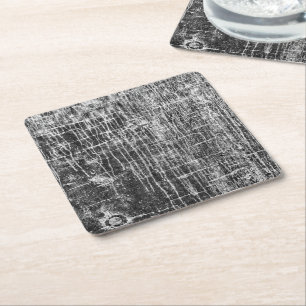 run off walls square paper coaster