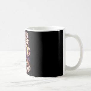 Run on coffee and horror movies witch cauldron mug