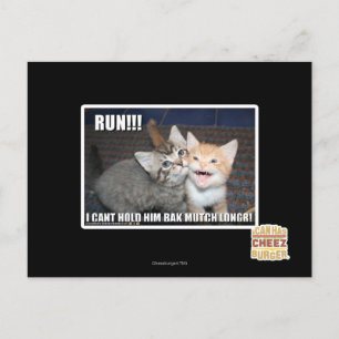 RUN!!! POSTCARD