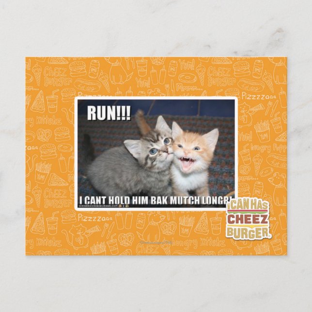 RUN! POSTCARD (Front)