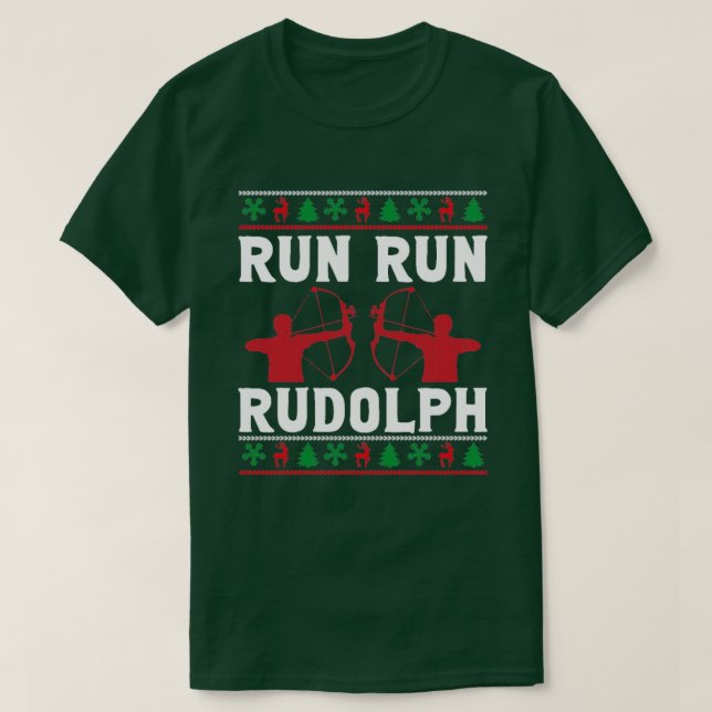 Run run rudolph  T-Shirt (Design Front)