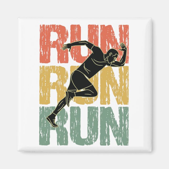 Run Run Run Magnet (Front)