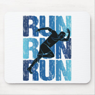 Run Run Run Mouse Pad