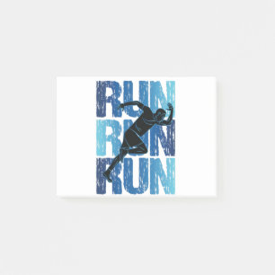Run Run Run Post-it Notes
