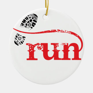 Run/Runner by Vetro Jewellery Ceramic Ornament