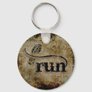 Run/Runner by Vetro Jewellery Key Ring