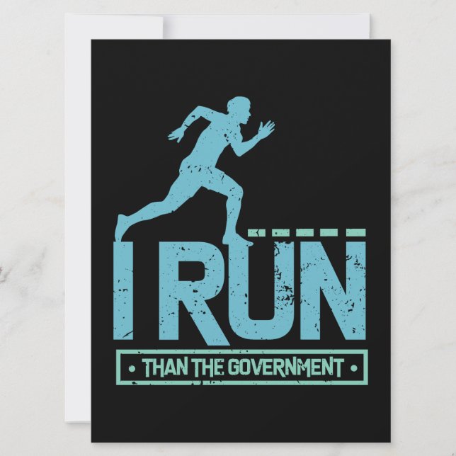 Run Running Marathon Sport Gift (Front)