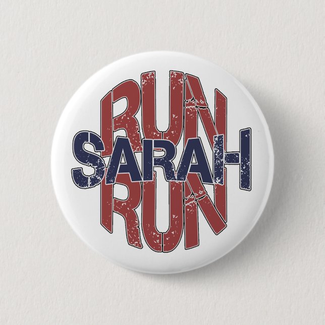 Run Sarah Run Buttons (Front)