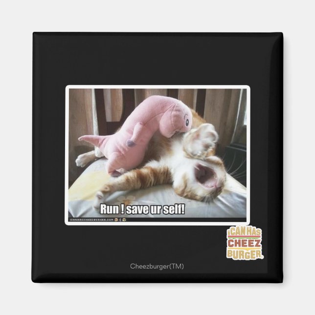 Run! Save ur self! Magnet (Front)