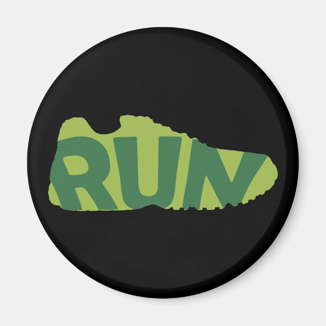 Run Shoe Magnet (Front)
