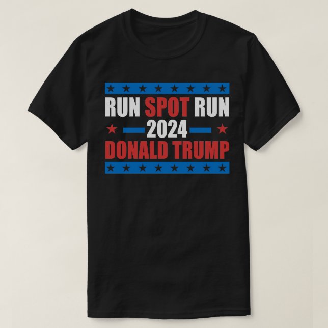 Run Sport Run Donald for Election 1 T-Shirt (Design Front)