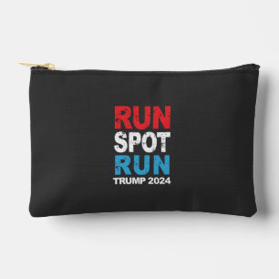 Run Spot Run Trump 2024 Trump Vance election Accessory Pouch