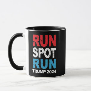 Run Spot Run Trump 2024 Trump Vance election Mug