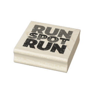Run Spot Run Trump 2024 Trump Vance election Rubber Stamp