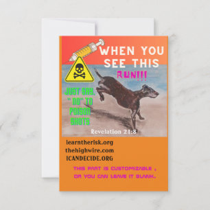RUN THANK YOU CARD