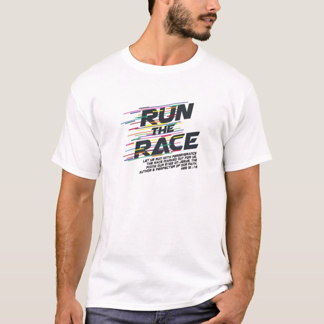 Run the Race Christian Shirt (Front)