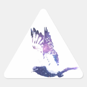 Run the Streets Triangle Sticker